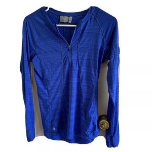 Athleta Rash Guard- small- blue